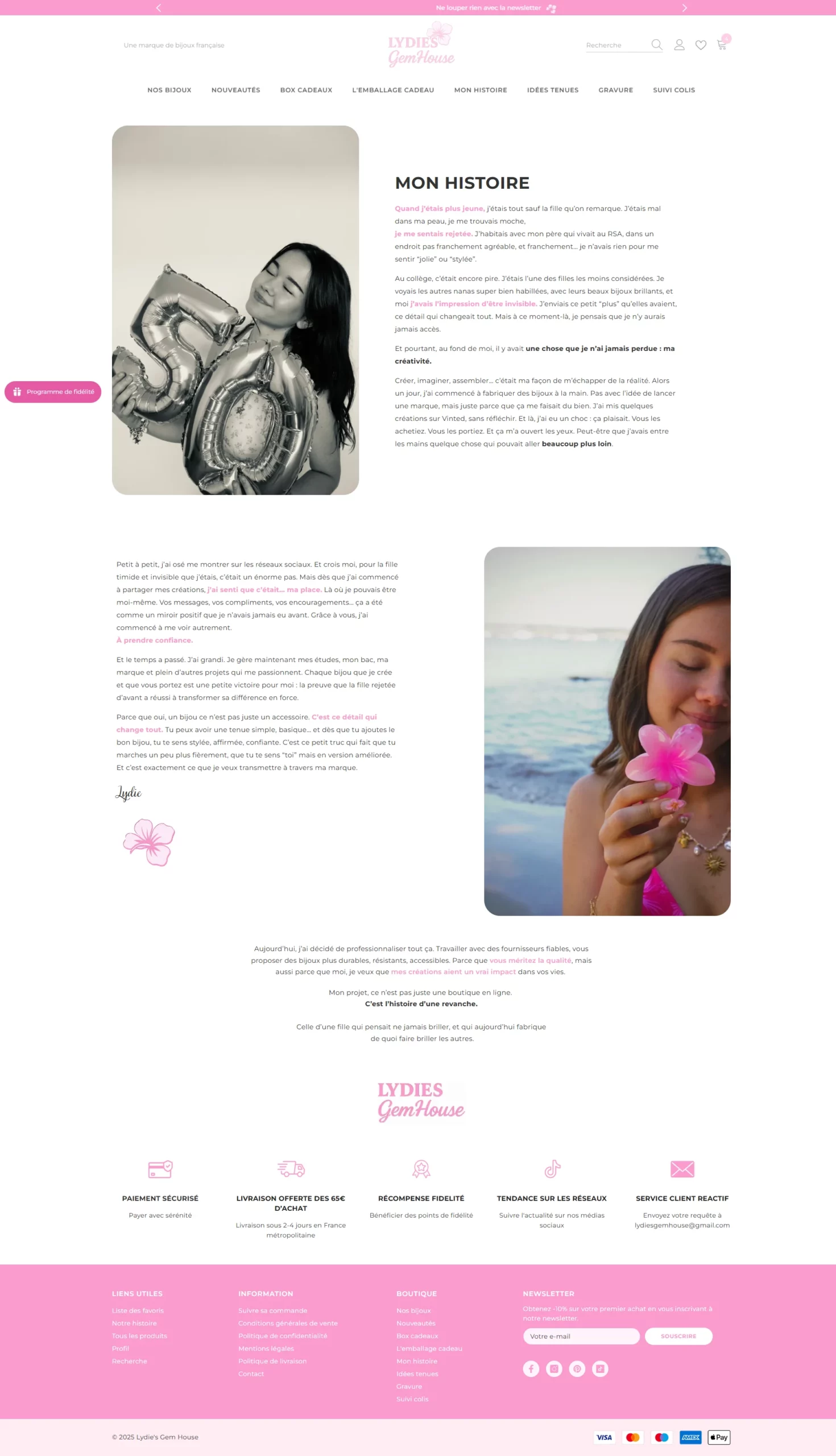 Notre histoire capture